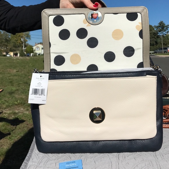 KATE SPADE NEW WITH TAGS PURSE HANDBAG STRAP FLAP - Picture 3 of 4