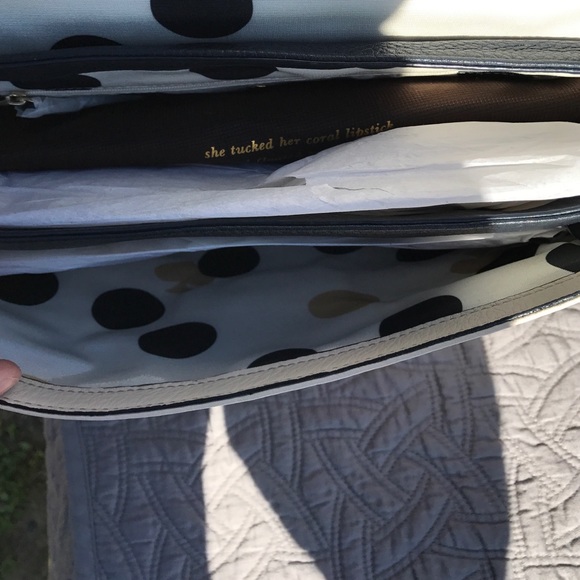 KATE SPADE NEW WITH TAGS PURSE HANDBAG STRAP FLAP - Picture 4 of 4