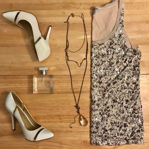 Express Sequin Tank