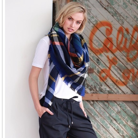 Holiday Sale 🆕Plaid Blanket Scarf - Picture 4 of 4