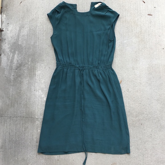 LOFT teal work dress