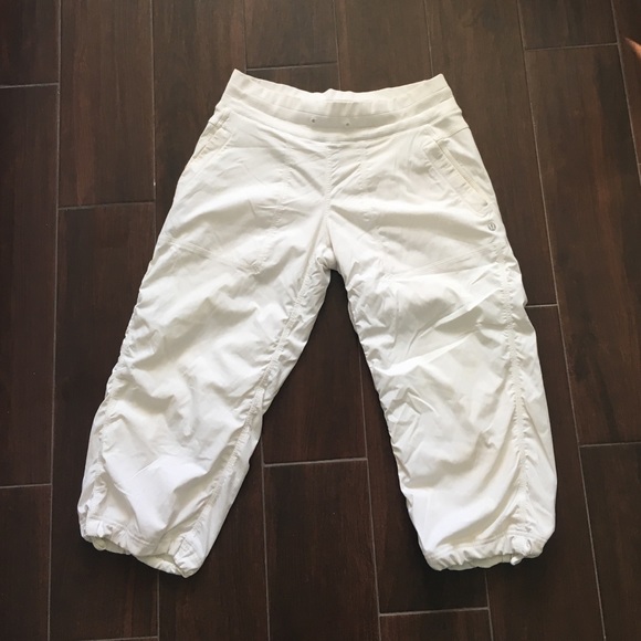Lululemon lined crop studio pants