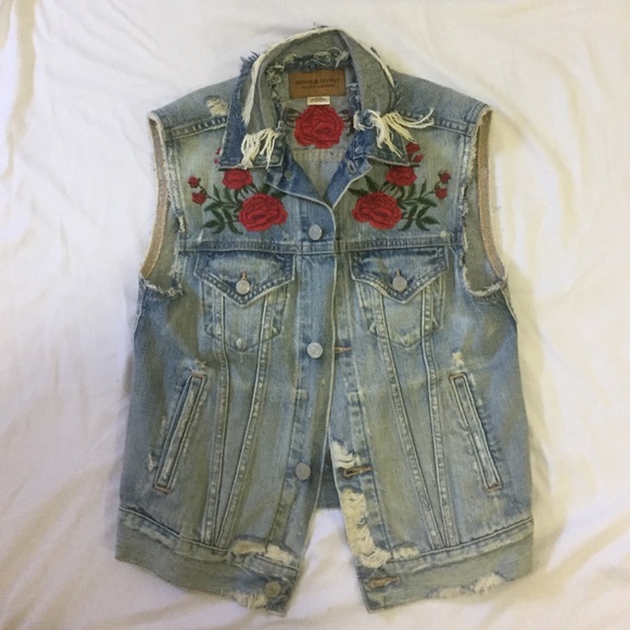 denim and supply vest