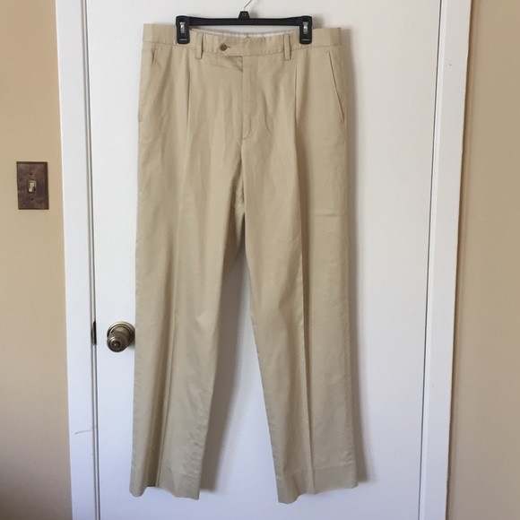 Burberry Golf pleated tan pants