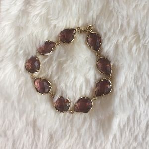 Kendra Scott Brynn bracelet- amethyst
