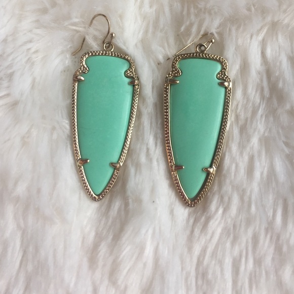 Kendra Scott Skylar earring- sea foam