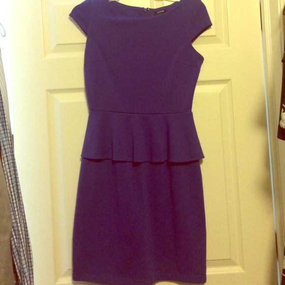 Apt. 9 Purple Peplum Dress