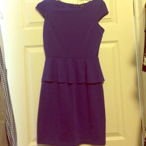 Apt. 9 Purple Peplum Dress
