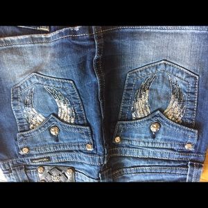 Bundle 2 mini skirts Miss Me and American Eagle