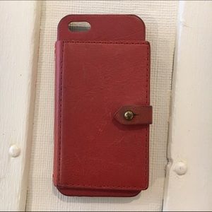 Madewell wallet iPhone case.