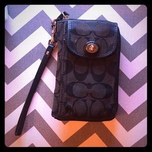 Authentic Coach Wristlet