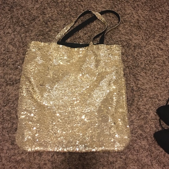 ‼️SALE SALE SALE‼️Glitter Victoria Secret tote