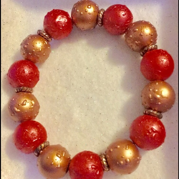 Beautiful Hand crafted Bracelet & Earrings SET - Picture 3 of 4