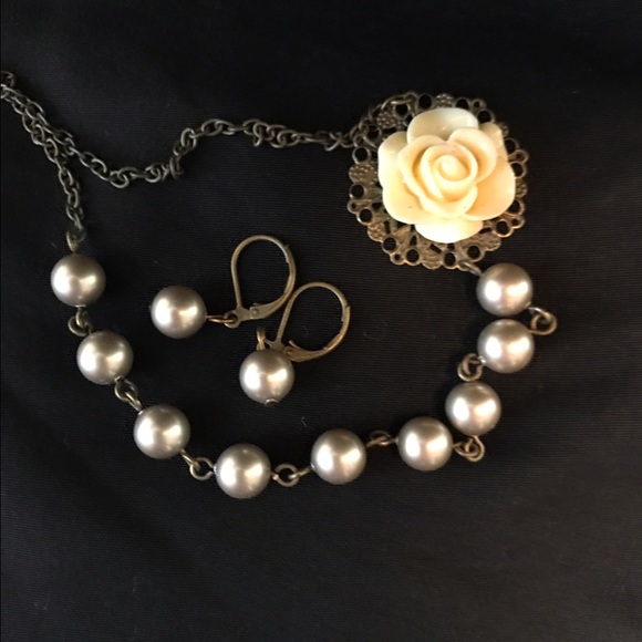 Necklace with Earrings