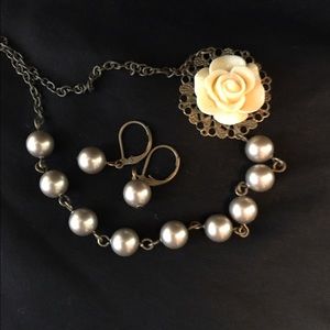 Necklace with Earrings