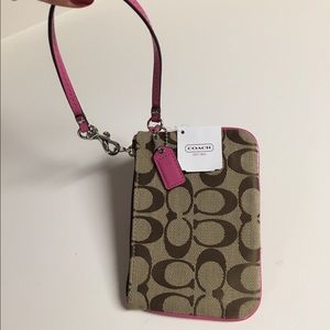 Coach wristlet