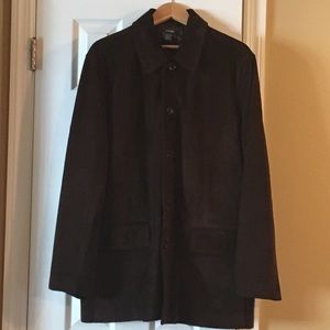 J.Crew Men's Suede Coat