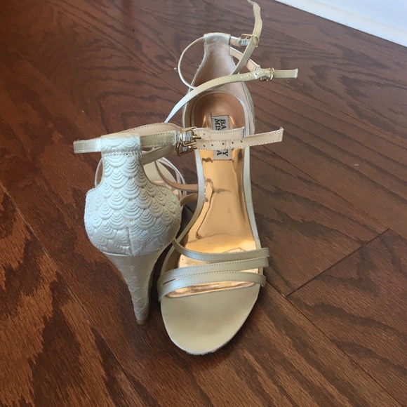 Bridal wedges Badgley Mischka - Picture 2 of 7
