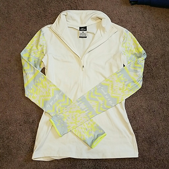 Womens nike dri-fit half zip