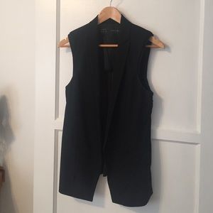 Zara Basic Blazer Vest