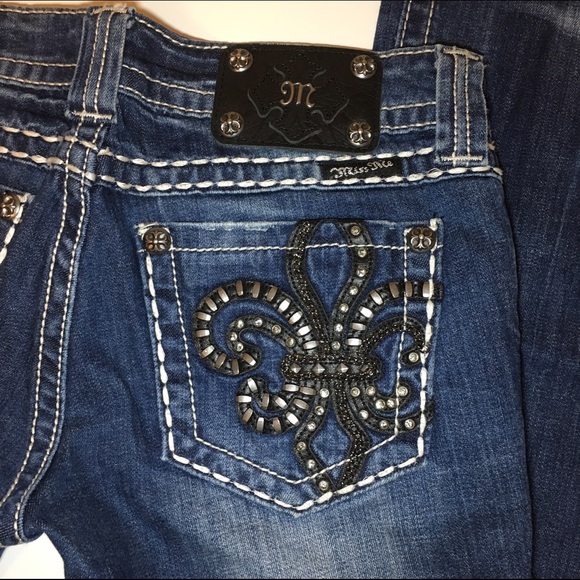 Miss Me Denim - USED MISS ME BOOT CUT JEANS