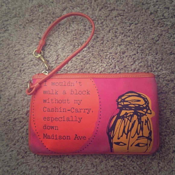 Coach wrislet& juicy purse & red coach bundle.