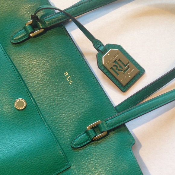 Lauren Ralph Lauren Handbags - Ralph Lauren leather purse