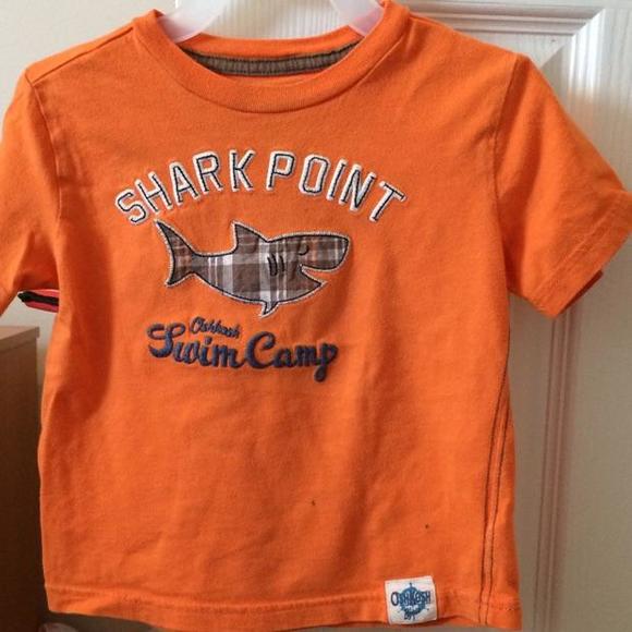 Bright orange shirt