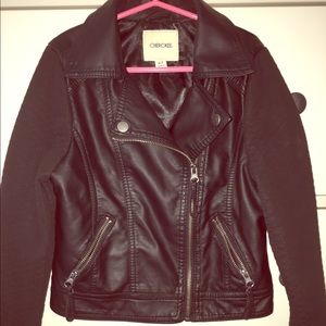 Girls S/P 5/6 "leather" jacket Cherokee too cute!
