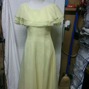 True vinvintage yellow dress True vinvintage yellow dress