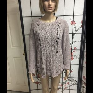 Lilac light weight sweater
