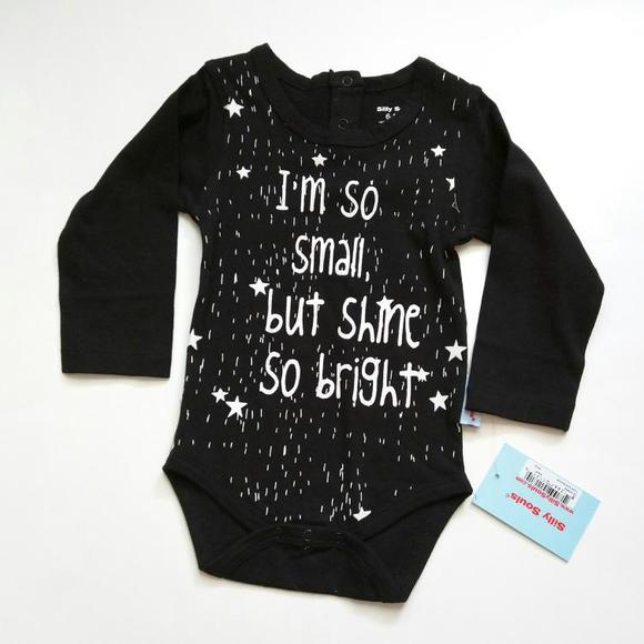 NWT Silly Souls onesie