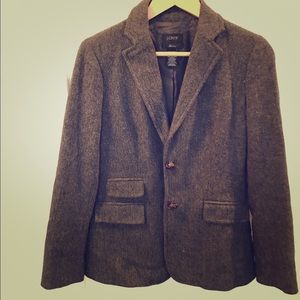 J.Crew Tweed Blazer - sz 8