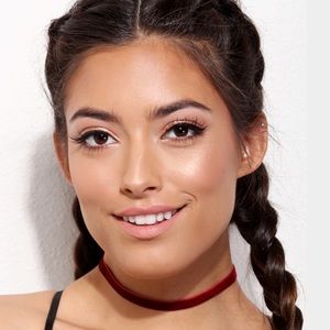 Burgundy Velveteen Choker