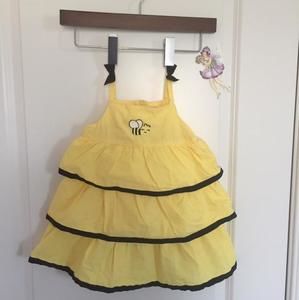 Cutest bumblebee tiered dress.