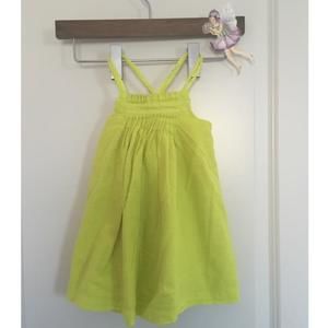 Neon yellow dress