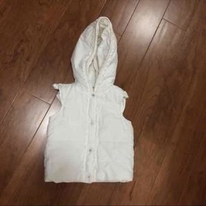 Janie and Jack quilted hooded vest