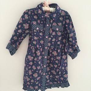 Cow girl roses dress