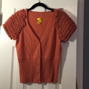 cashmere cardigan sweater size L