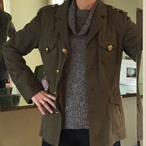 Tory Burch Military jacket size 8