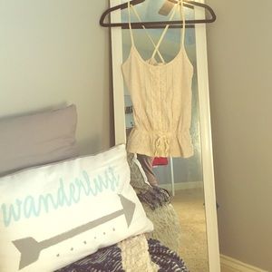 Abercrombie and Fitch lace tank top