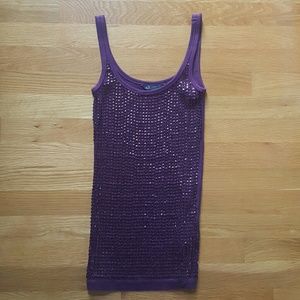 Armani Exchange Sequin Top