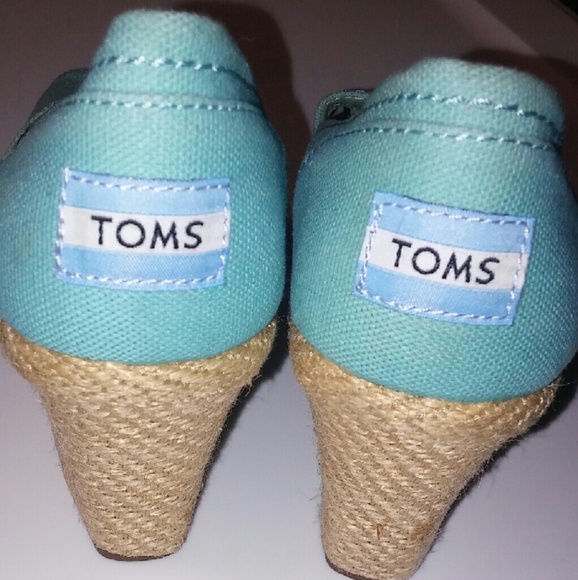 Toms Espadrilles Wedges Size 7 - Picture 2 of 3
