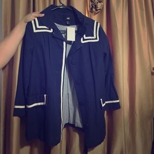 H&M Sailor Style Coat