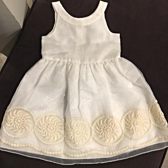 Janie& Jack White/Ivory Dress