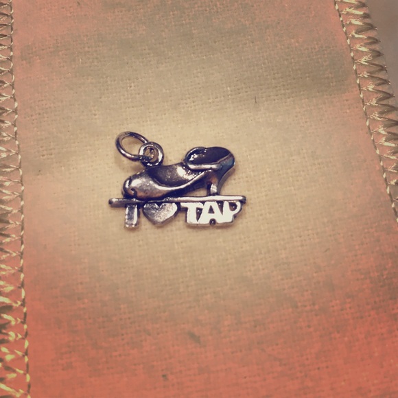 I Love Tap Sterling Silver charm
