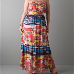 ✨SALE ✨Lane Bryant Maxi Dress w/FREE cardigan