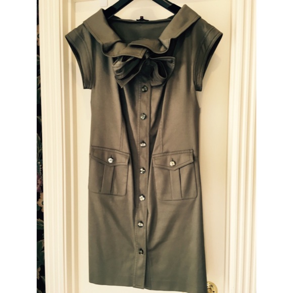 Olive Day Dress