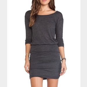NWT Grey 1/2 sleeve dress
