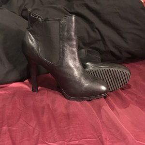 Jessica Simpson leather booties